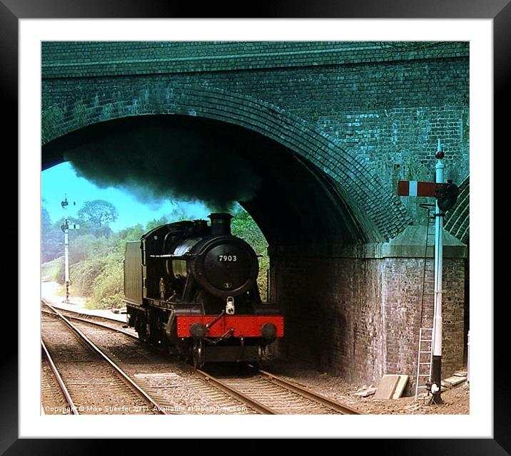 Under the arches Framed Mounted Print by Mike Streeter