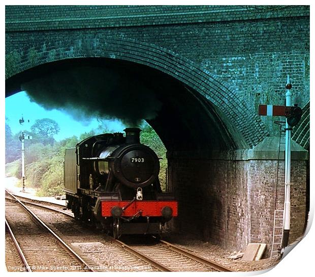 Under the arches Print by Mike Streeter