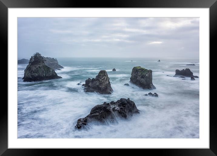 The Spell of the Sea Framed Mounted Print by Belinda Greb