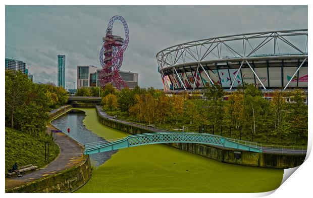Olympic Park E20 Print by David French