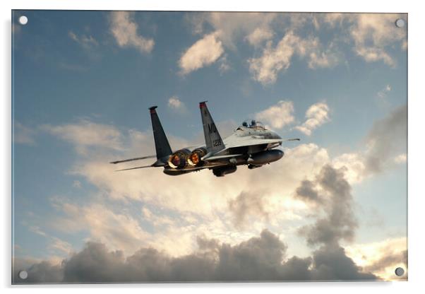 F15 Eagle Launch Acrylic by J Biggadike