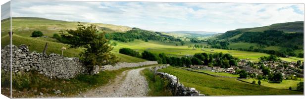 Kettlewell Wharfedale Yorkshire Dales Canvas Print by Sonny Ryse