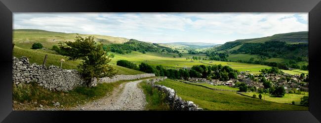 Kettlewell Wharfedale Yorkshire Dales Framed Print by Sonny Ryse