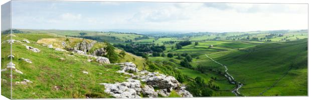 Malham Cove Yorkshire Dales 3 Canvas Print by Sonny Ryse