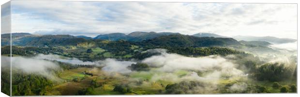 Lake District cloud inversion Canvas Print by Sonny Ryse