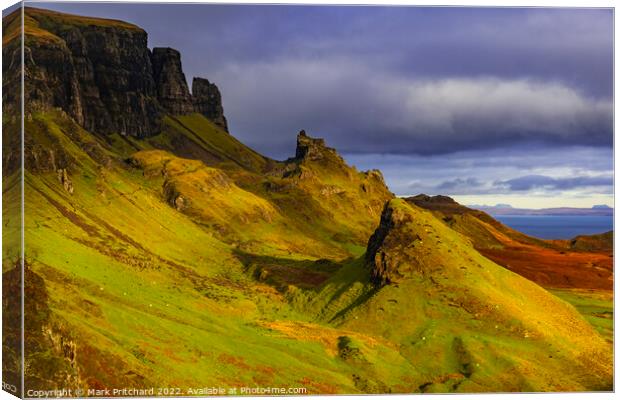 The Quiraing Canvas Print by Mark Pritchard