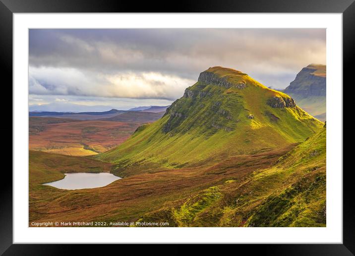 The Quiraing Framed Mounted Print by Mark Pritchard