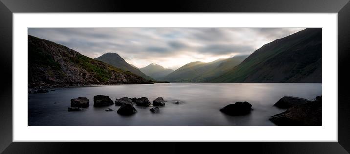 Wastwater Sunrise Lake District.jpg Framed Mounted Print by Sonny Ryse