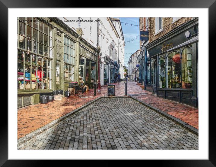 The Old Town Tunbridge Wells  Framed Mounted Print by Peter F Hunt