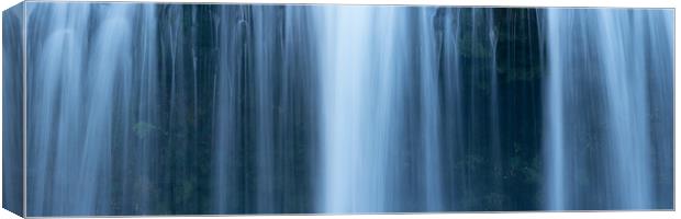 Sgwd Yr Eira Waterfall four falls brecon beacons wales Canvas Print by Sonny Ryse