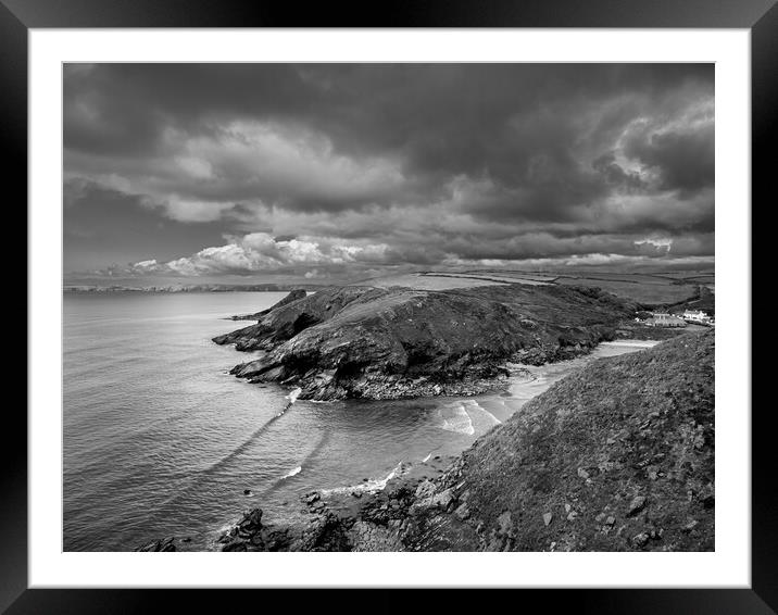Nolton Haven, Pembrokeshire, Wales. Framed Mounted Print by Colin Allen