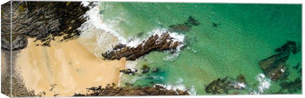 Bagh Steinigidh Little Beach Luskentyre Isle of Harris Outer Hebrides Canvas Print by Sonny Ryse
