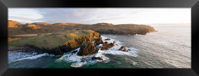 Dailbeag Cliffs Isle of Harris and Lewis Outer Hebrides Scotland Framed Print by Sonny Ryse