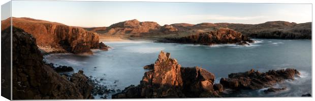 Dailbeag beach Isle of Harris and Lewis Outer Hebrides Scotland Canvas Print by Sonny Ryse