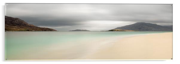 Hunishin Beach Isle of Harris Outer Hebrides Acrylic by Sonny Ryse