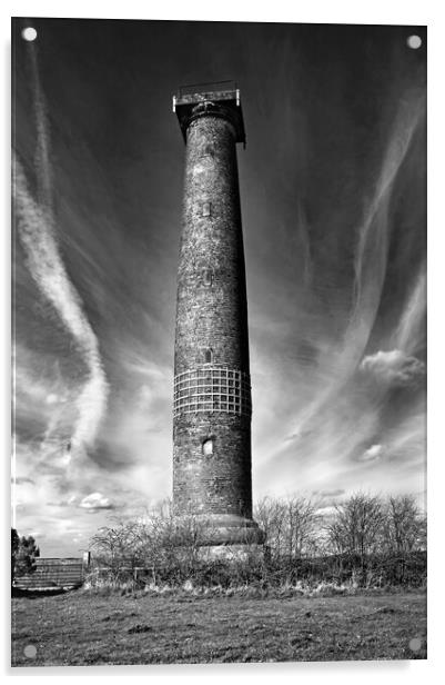 Keppels Column, Rotherham Acrylic by Darren Galpin