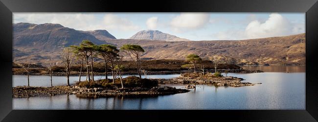 Loch Assynt highlands scotland Framed Print by Sonny Ryse