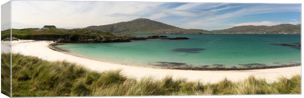 Vatersay Island Beach Outer Hebrides 2 Canvas Print by Sonny Ryse
