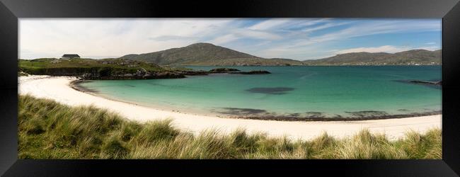 Vatersay Island Beach Outer Hebrides 2 Framed Print by Sonny Ryse