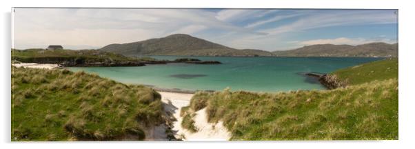 Vatersay Island Beach Outer Hebrides Acrylic by Sonny Ryse