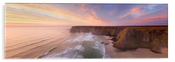 Tolsta Beach sunrise  Acrylic by Sonny Ryse