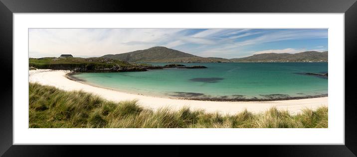 Vatersay Island Beach Outer Hebrides 2 Framed Mounted Print by Sonny Ryse