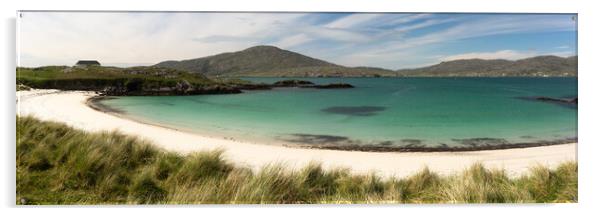 Vatersay Island Beach Outer Hebrides 2 Acrylic by Sonny Ryse