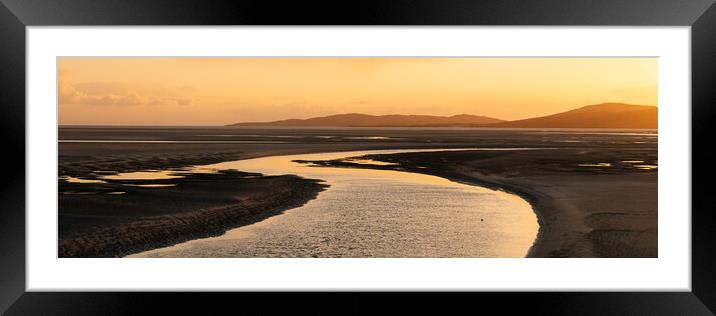 Luskenture Sunset Isle of Harris Outer Hebrides Scotland Framed Mounted Print by Sonny Ryse