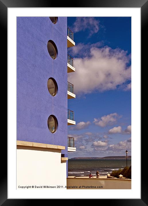 Rooms with a view Framed Mounted Print by Dave Wilkinson North Devon Ph