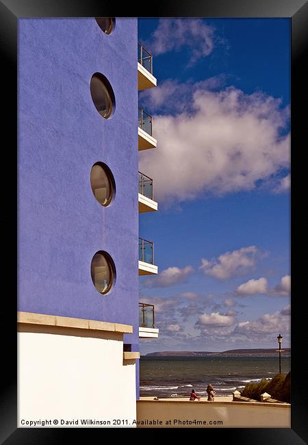 Rooms with a view Framed Print by Dave Wilkinson North Devon Ph