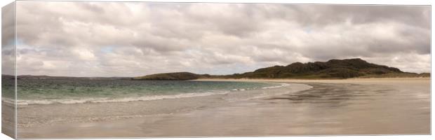Nisabost Beach Isle of Harris Outer Hebrides Scotland Canvas Print by Sonny Ryse