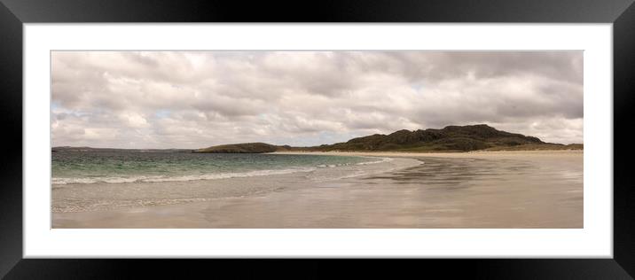Nisabost Beach Isle of Harris Outer Hebrides Scotland Framed Mounted Print by Sonny Ryse