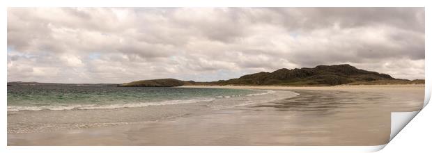Nisabost Beach Isle of Harris Outer Hebrides Scotland Print by Sonny Ryse