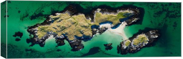 Reef Beach Isle of Lewis Outer Hebrides Scotland Canvas Print by Sonny Ryse