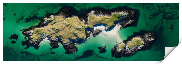 Reef Beach Isle of Lewis Outer Hebrides Scotland Print by Sonny Ryse