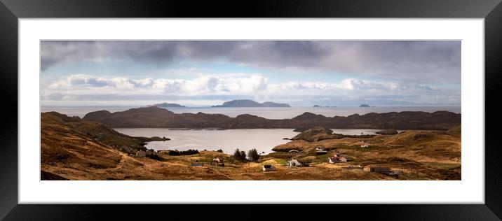 Lemreway Isle of Harris and Lewis Outer Hebrides Scotland Framed Mounted Print by Sonny Ryse