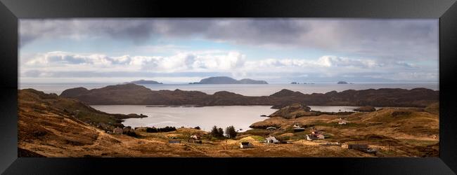 Lemreway Isle of Harris and Lewis Outer Hebrides Scotland Framed Print by Sonny Ryse