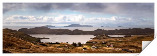 Lemreway Isle of Harris and Lewis Outer Hebrides Scotland Print by Sonny Ryse