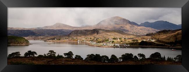 Loch Shieldaig and Torridon Highlands Scotland Framed Print by Sonny Ryse