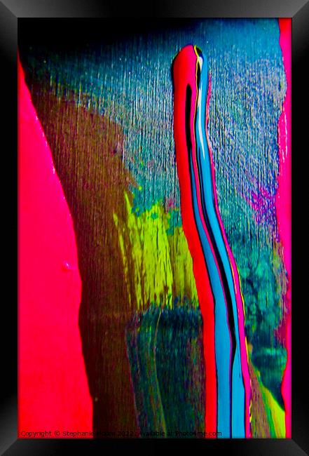 Abstract 500 Framed Print by Stephanie Moore