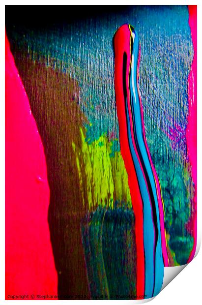 Abstract 500 Print by Stephanie Moore