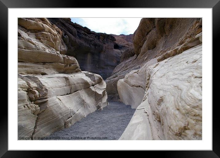 Death Valley Framed Mounted Print by Stephanie Moore