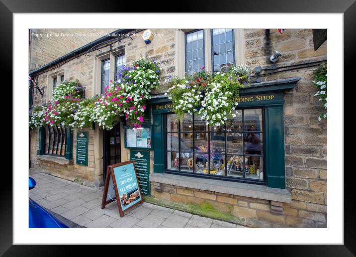 Delicious Delight in the Heart of Bakewell Framed Mounted Print by Derek Daniel