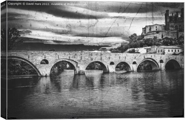 Pont Vieux Canvas Print by David Hare