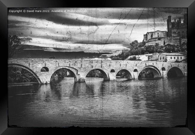 Pont Vieux Framed Print by David Hare
