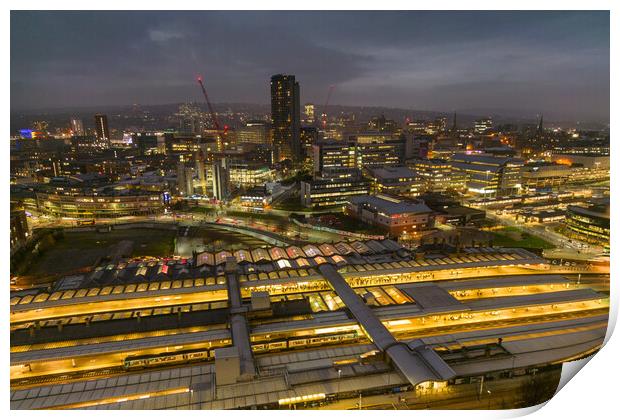 Sheffield Panoramic Print by Apollo Aerial Photography