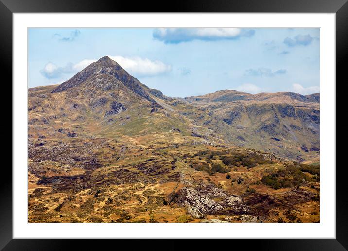 Cnicht: the welsh Materhorn Framed Mounted Print by David Thurlow