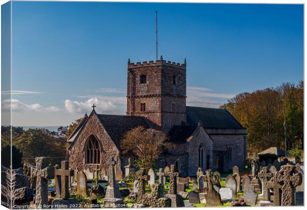 St Andrews Church Canvas Print by Rory Hailes