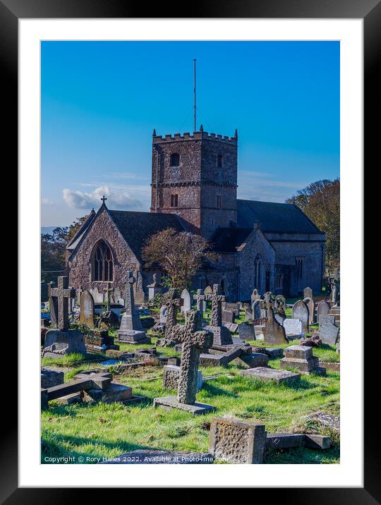 St Andrews Church Framed Mounted Print by Rory Hailes