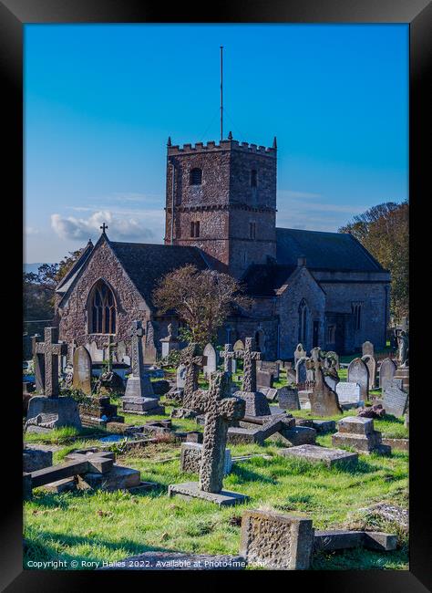 St Andrews Church Framed Print by Rory Hailes